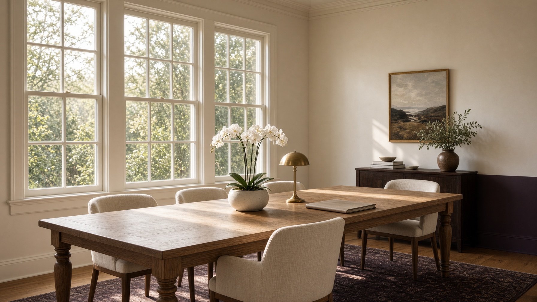 Quiet conference room at a professional Northern California office