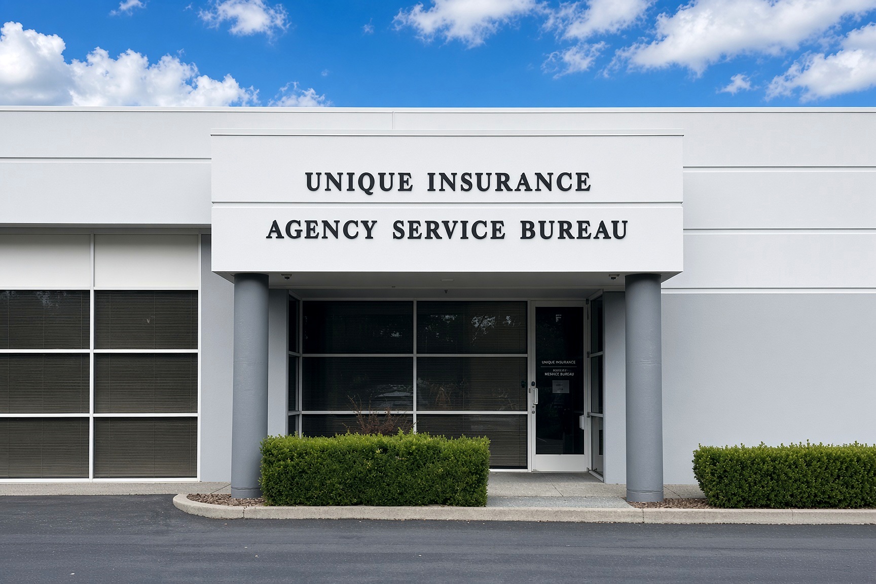 Agency Service Bureau office at Unique Insurance, Petaluma, California